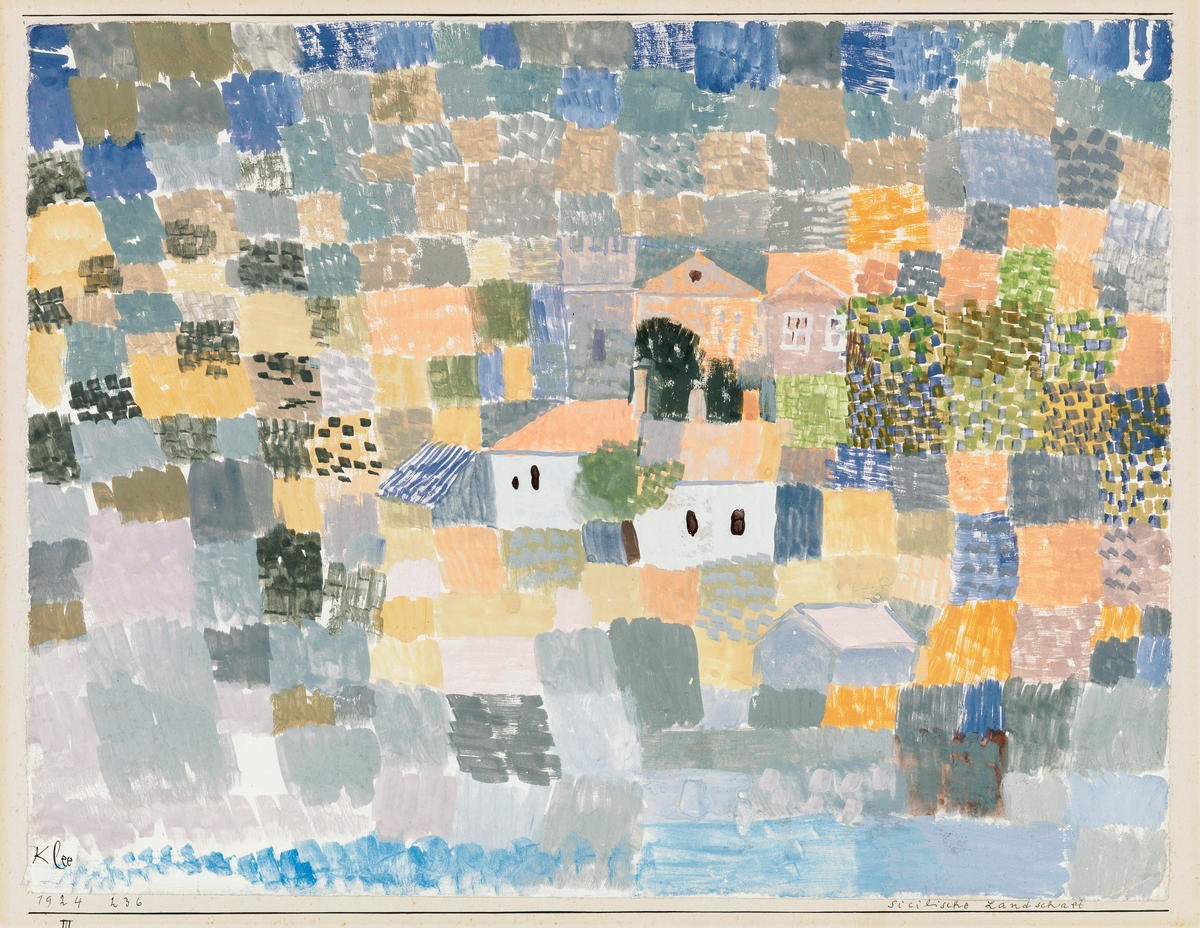 Paesaggio siciliano (Sicilian Landscape) - Paul Klee