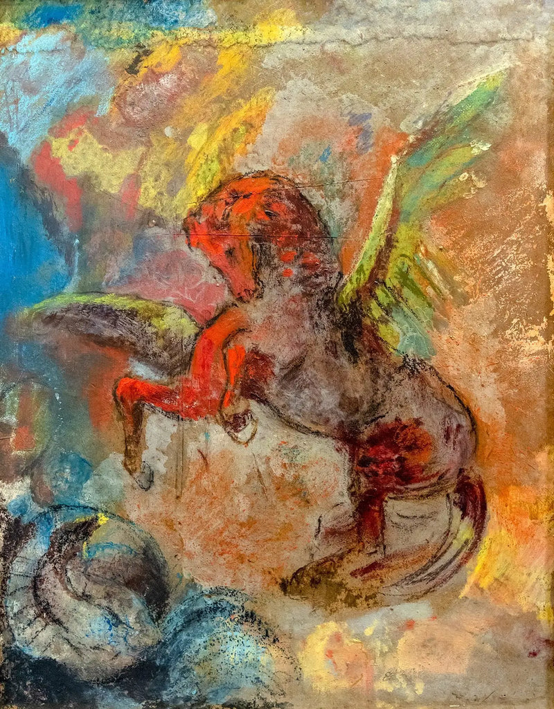 Pegaso e l'Idra - Odilon Redon