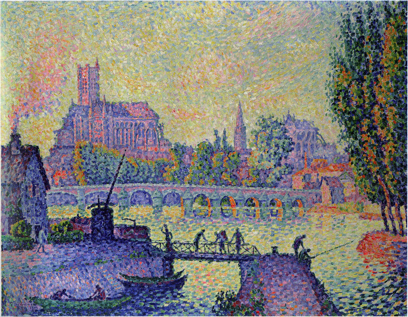Ponte di Auxerre - Paul Signac