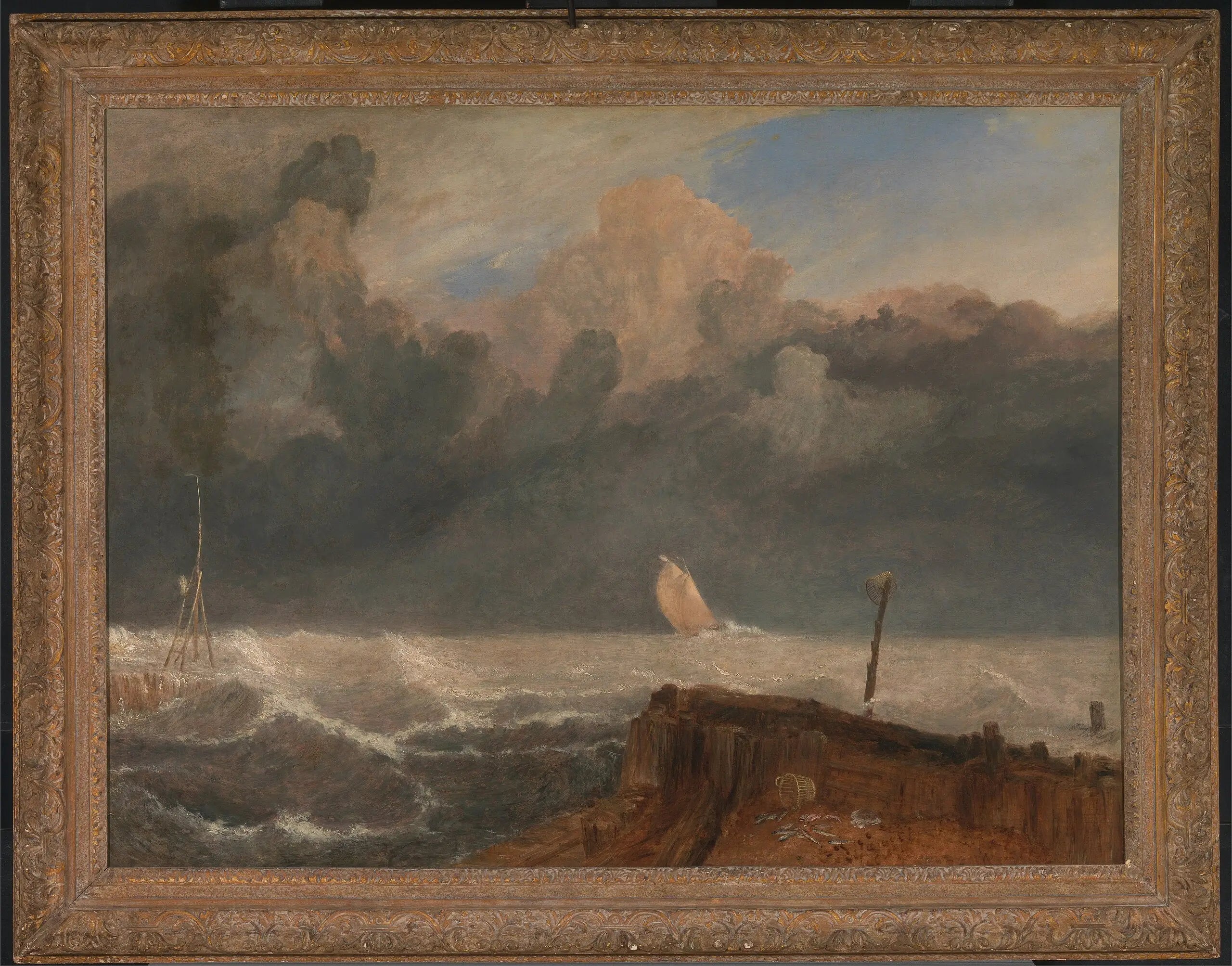 Port Ruysdael - J. M. W. Turner - Alpha Reproduction