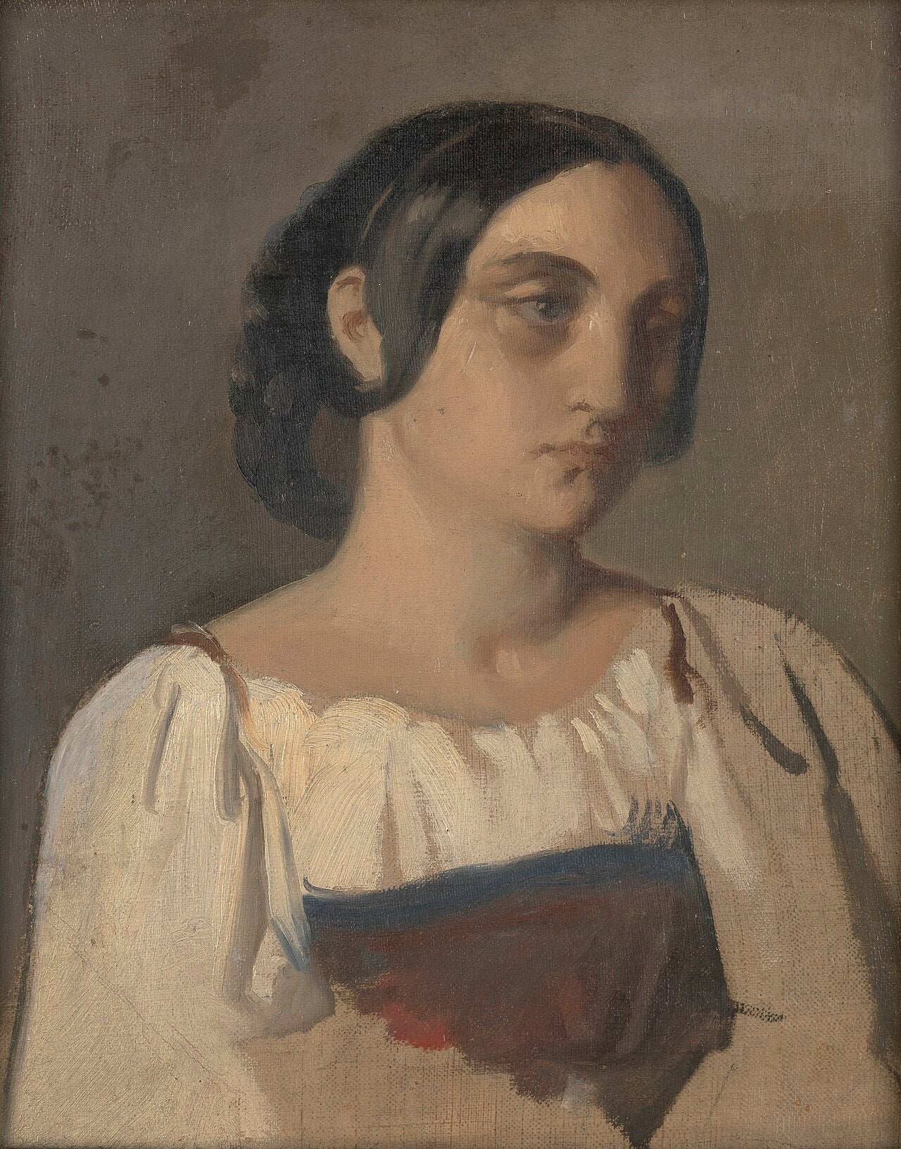 Portrait d’une Italienne - Théodore Chassériau - Alpha Reproduction