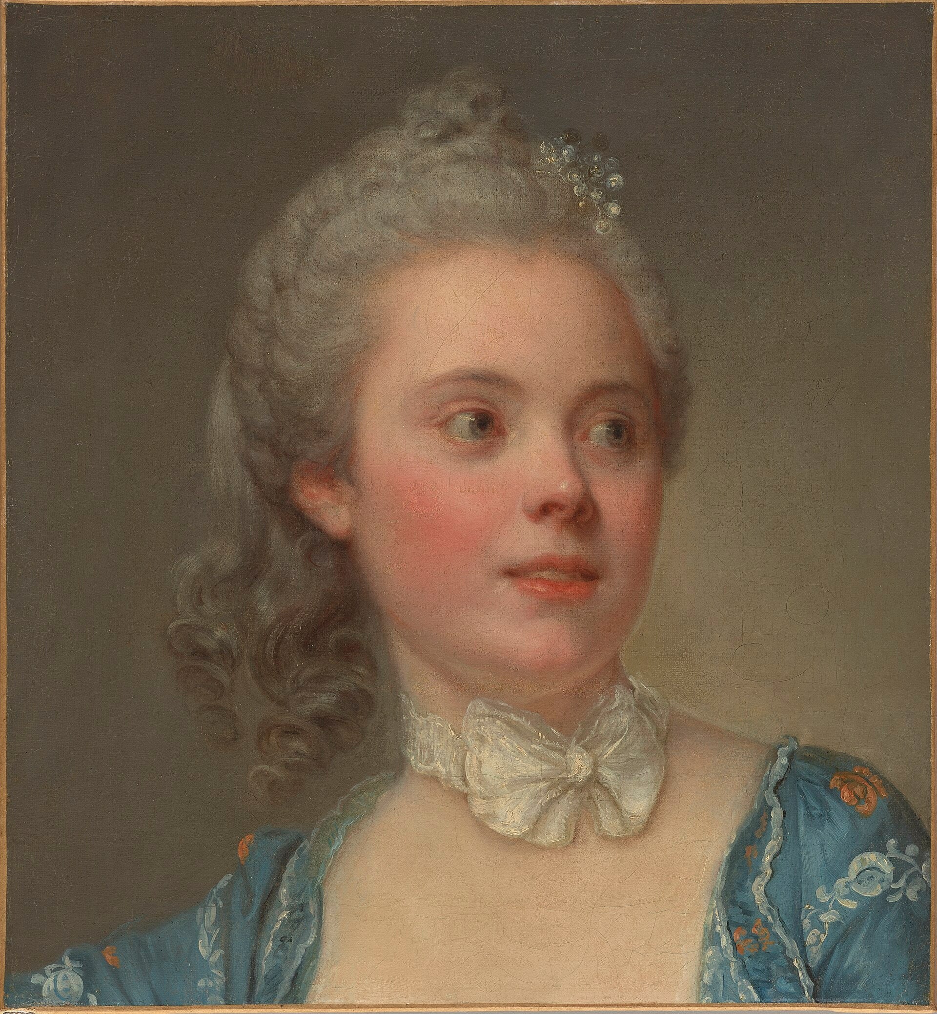 Portrait d'une jeune femme - Jean-Baptiste Greuze