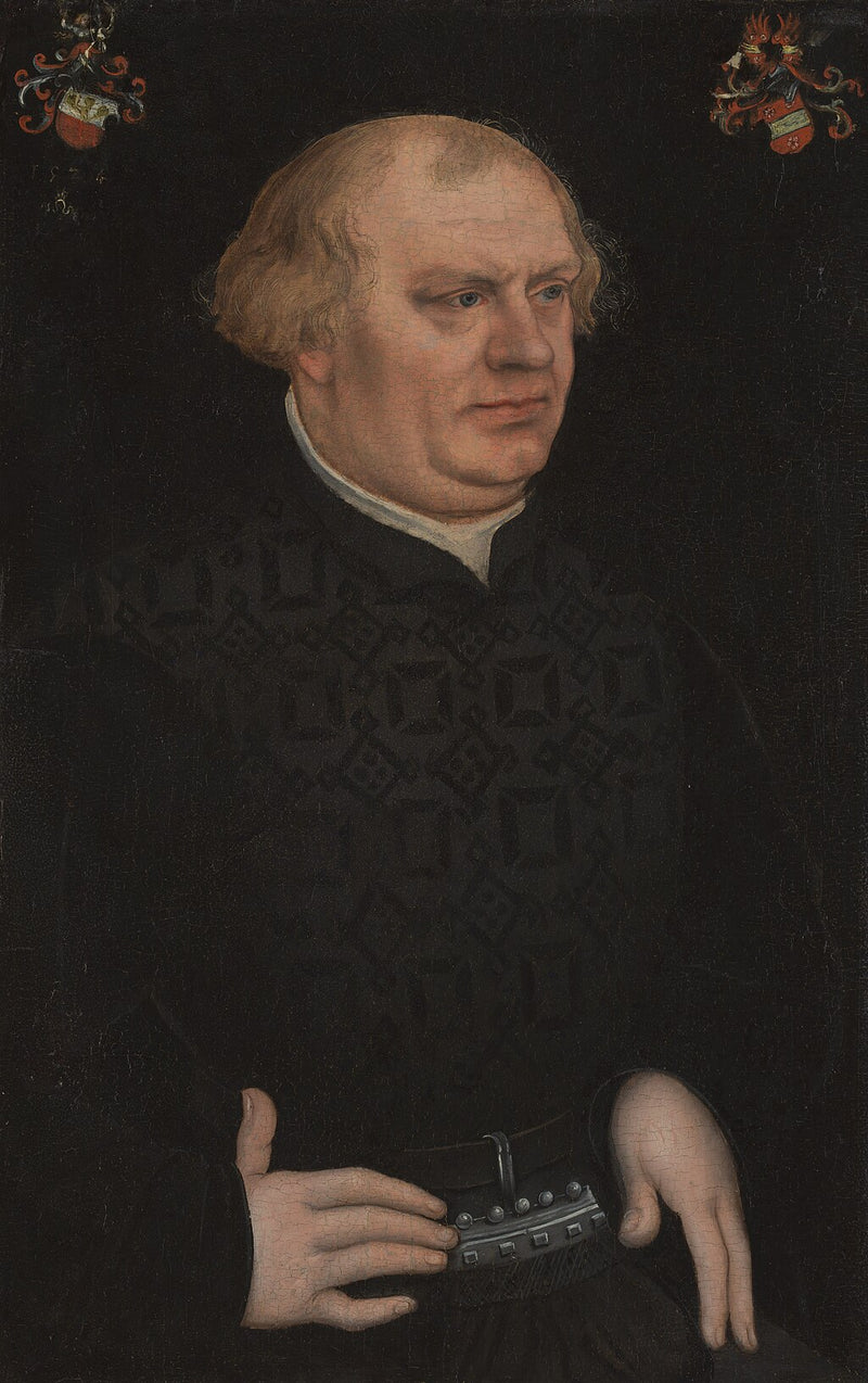 Ritratto di un uomo, probabilmente Johan Feige - Lucas Cranach il Vecchio
