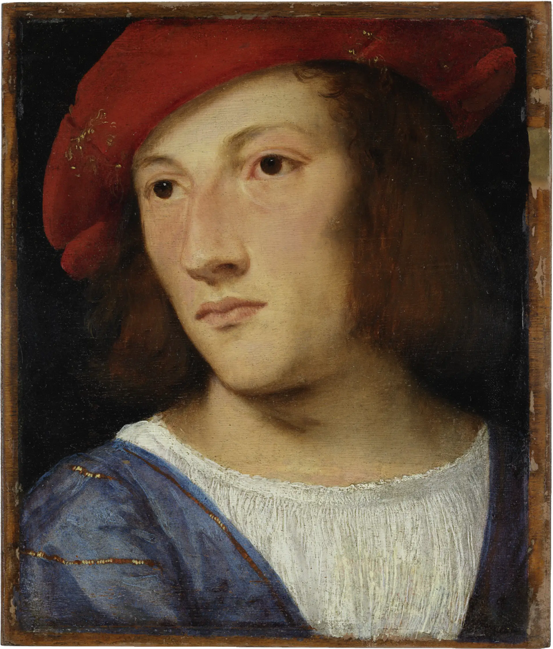 Ritratto di un giovane uomo. - Titian