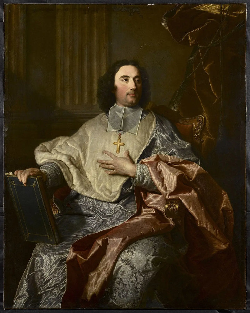 Ritratto di Charles de Saint-Albin - Hyacinthe Rigaud