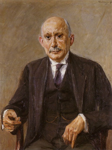 Ritratto di Félix Benjamin - Max Liebermann