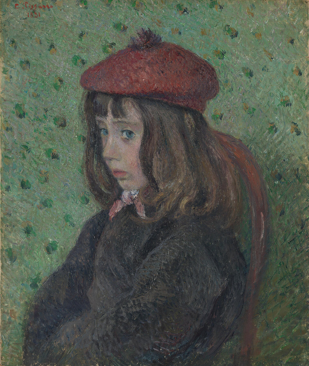 Reproduction du tableau « Portrait de Félix Pissarro - Camille Pissarro » par Alpha Reproduction en peinture à l’huile