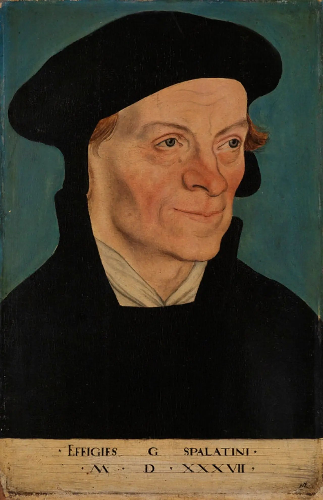 Portrait de Georg Spalatin - Lucas Cranach the Elder - Alpha Reproduction