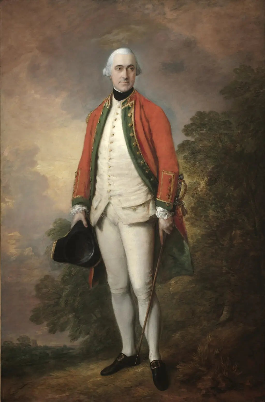 Portrait de George Pitt premier baron Rivers - Thomas Gainsborough - Alpha Reproduction