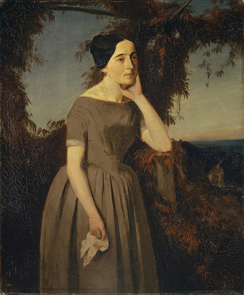 Ritratto di Louisa Schmid - Arnold Böcklin
