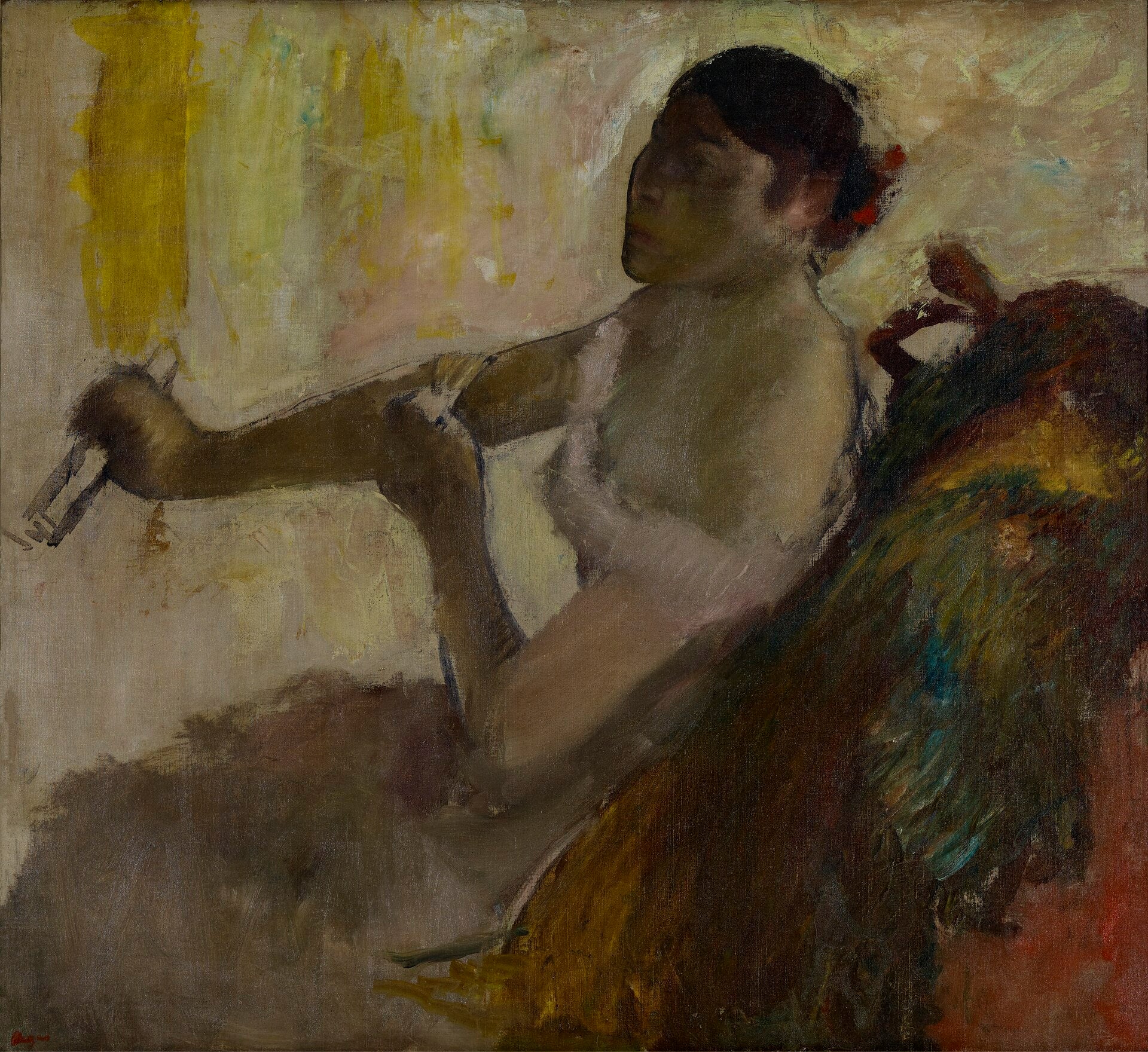 Portrait de Mlle Rose Caron - Edgar Degas - Alpha Reproduction