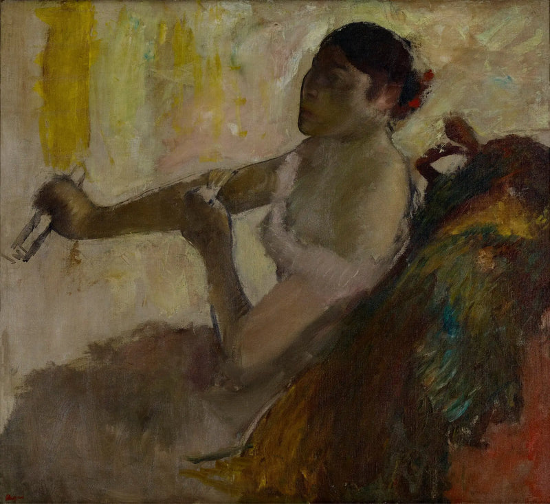 Ritratto di Mlle Rose Caron - Edgar Degas