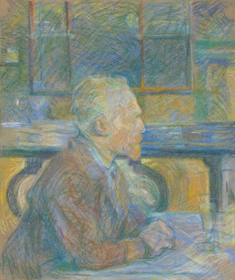 Ritratto di Vincent van Gogh - Henri de Toulouse-Lautrec