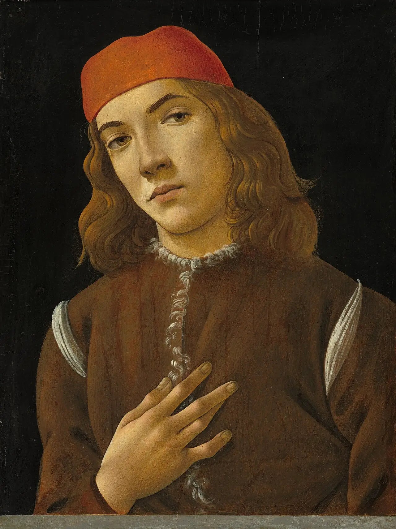 Portrait de jeune homme - Sandro Botticelli - Alpha Reproduction
