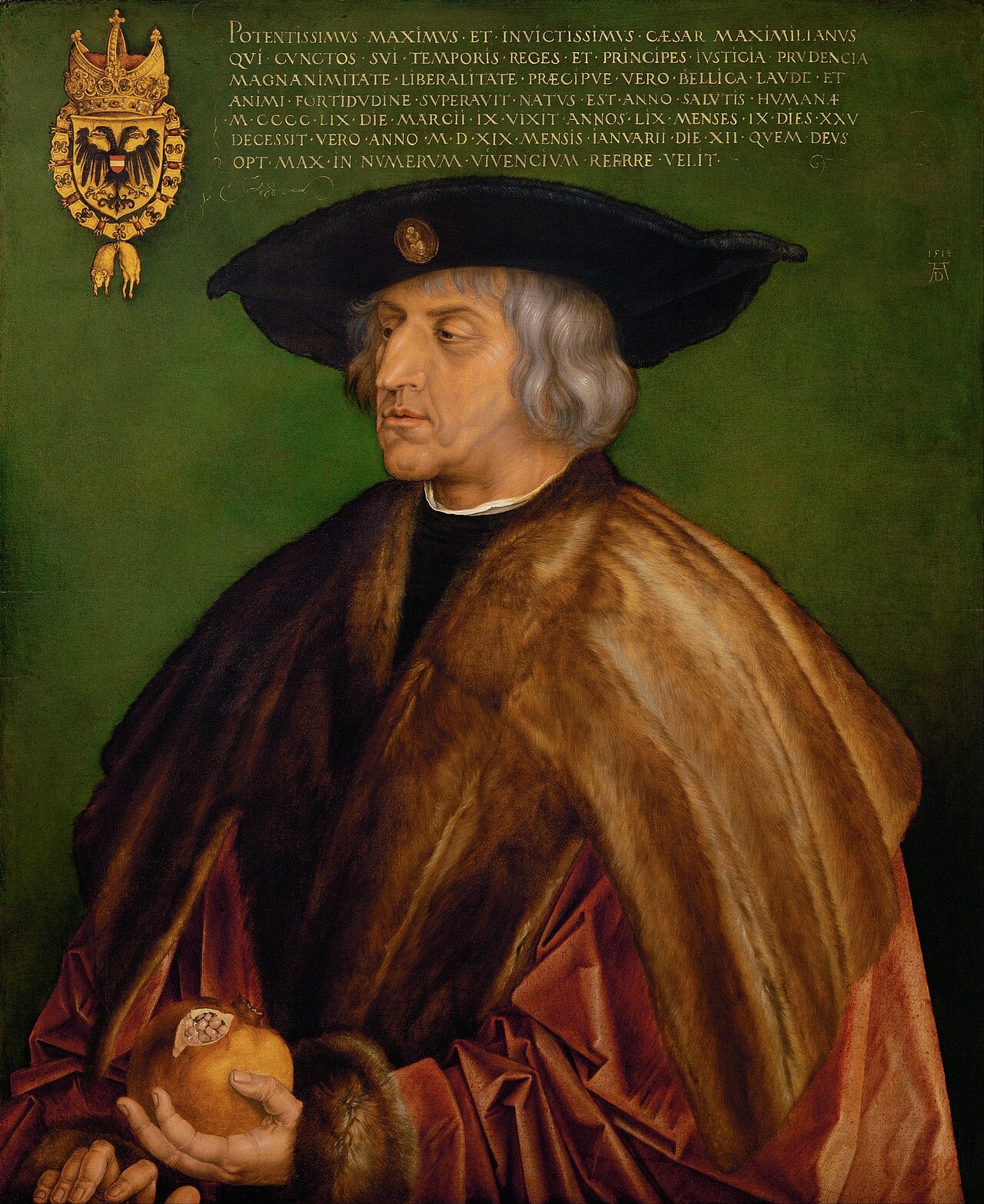 Ritratto dell'imperatore Massimiliano I - Albrecht Dürer