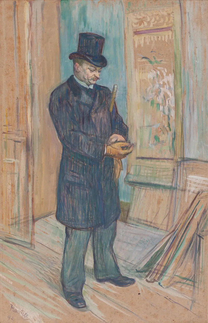 Ritratto del Dr. Henri Bourges - Henri de Toulouse-Lautrec