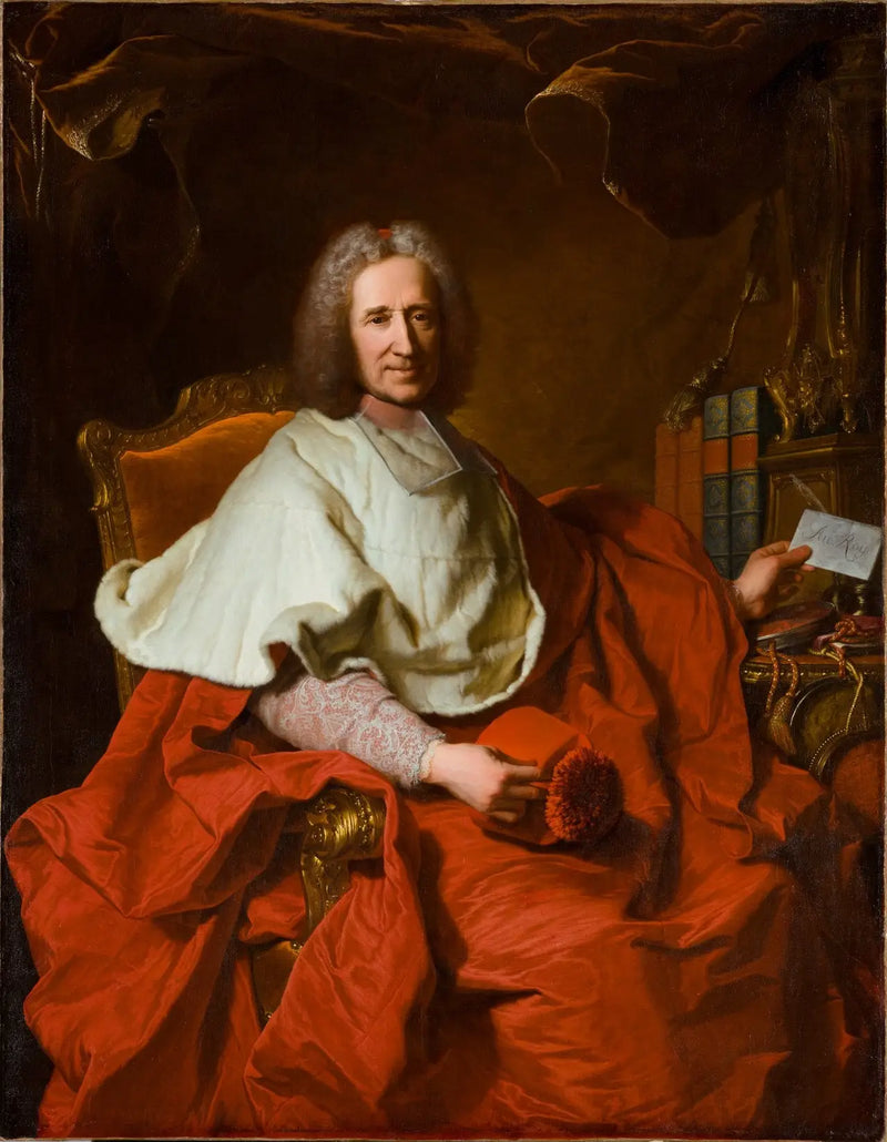 Ritratto del cardinale Guillaume Dubois - Hyacinthe Rigaud