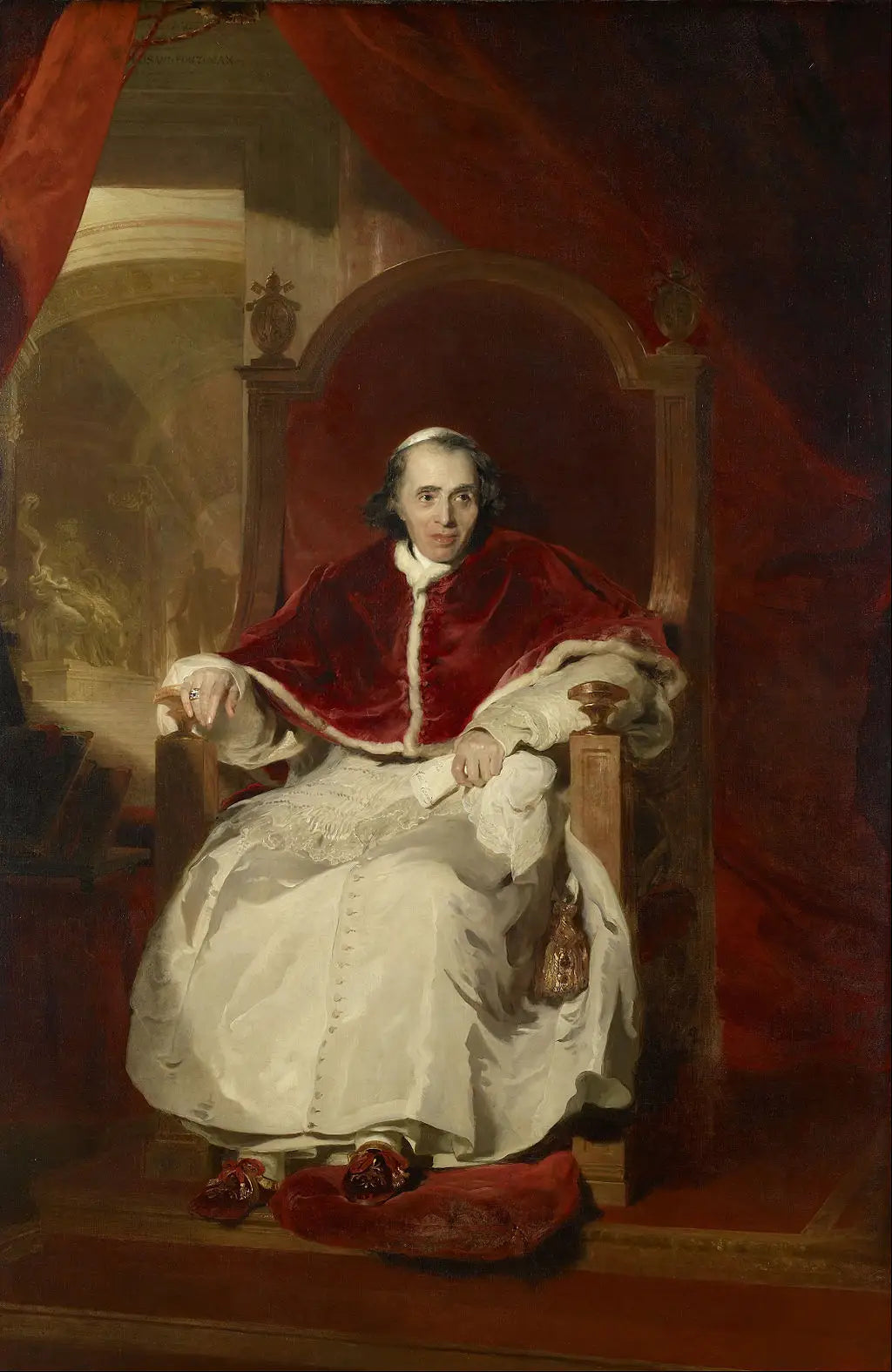 Portrait du pape Pie VII - Thomas Lawrence - Alpha Reproduction