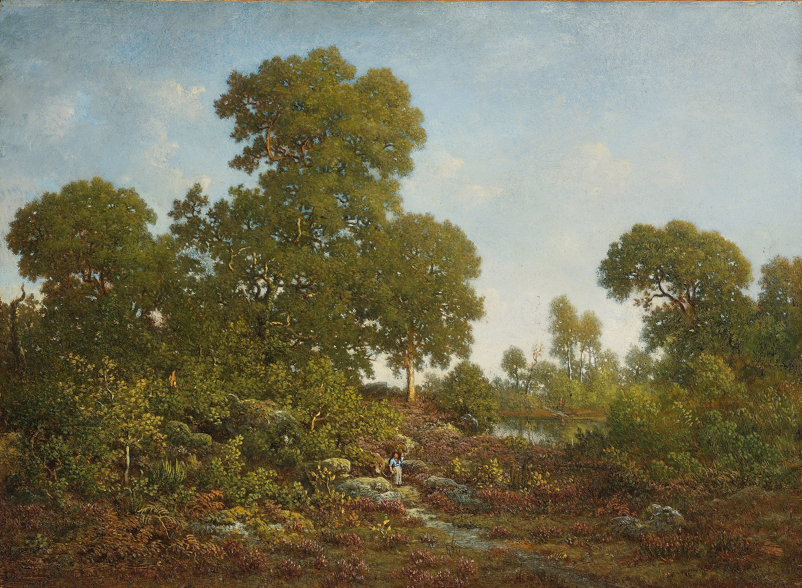 Primavera - Théodore Rousseau