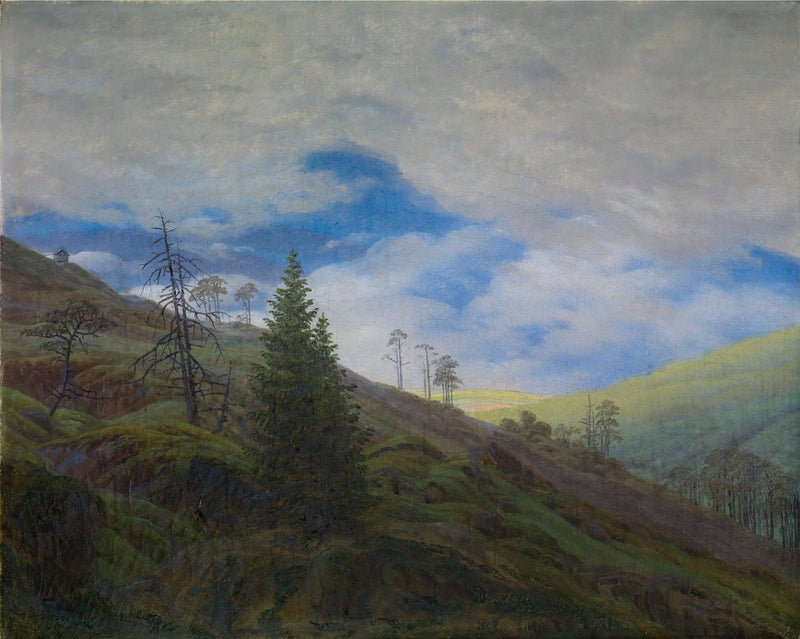 Raggio di sole nel Riesengebirge - Caspar David Friedrich