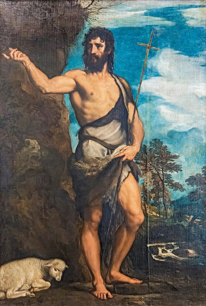 San Giovanni Battista nel deserto - Tiziano