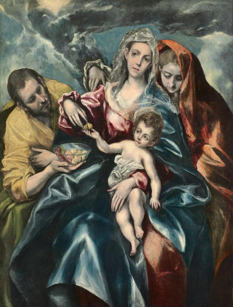 Santa Famiglia con Maria Maddalena - El Greco