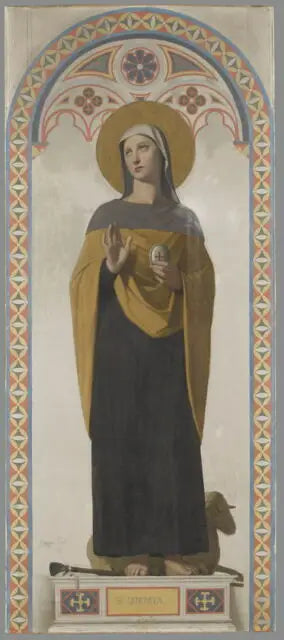 Sainte Geneviève patronne de Paris - Jean-Auguste-Dominique Ingres - Alpha Reproduction