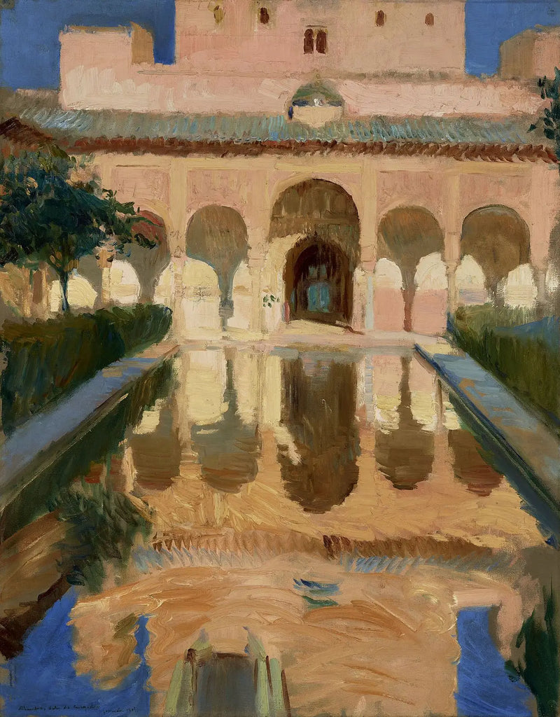 Sala degli Ambasciatori, Alhambra, Granada - Joaquín Sorolla