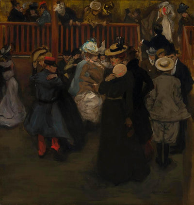 Scena del caffè - Alfred Henry Maurer