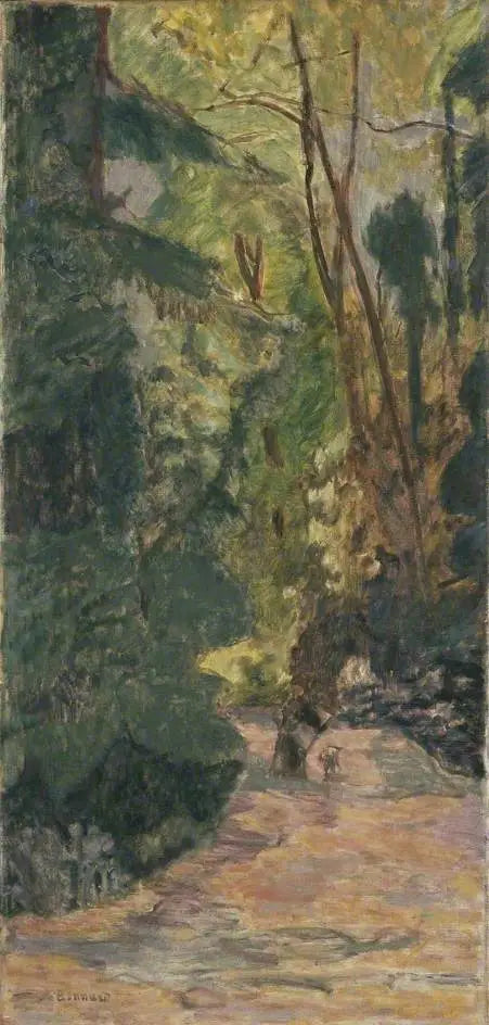 Sentiero nella foresta - Pierre Bonnard