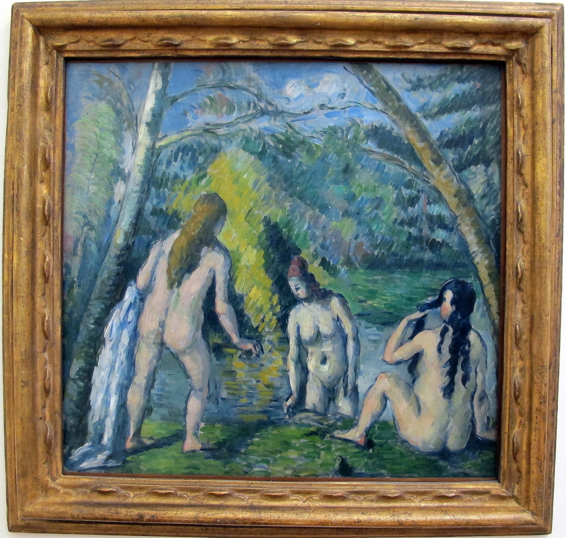 Tre bagnanti - Paul Cézanne