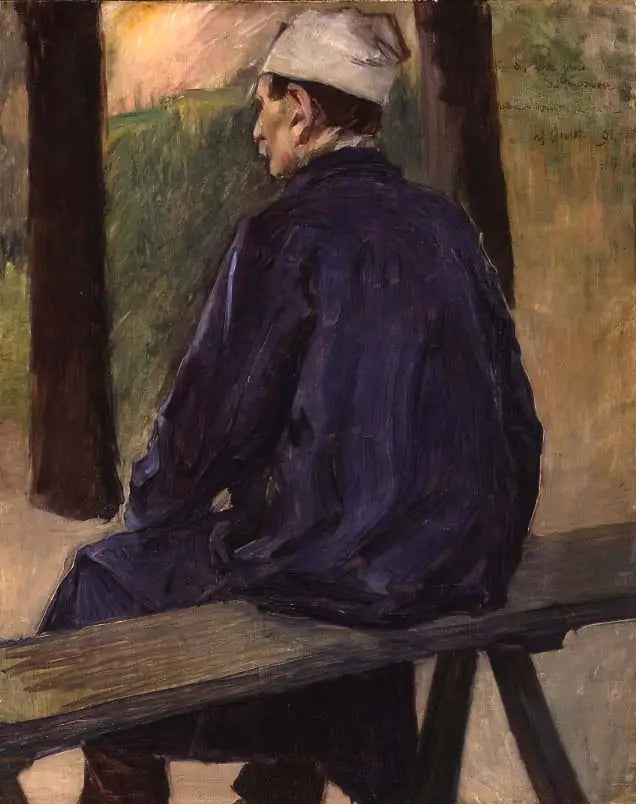 Un convalescente - Henri de Toulouse-Lautrec