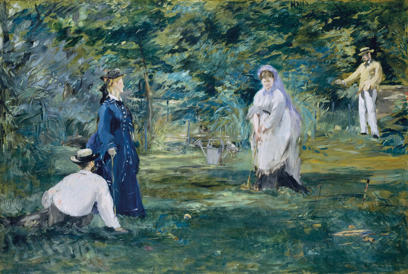 Una partita di croquet - Édouard Manet