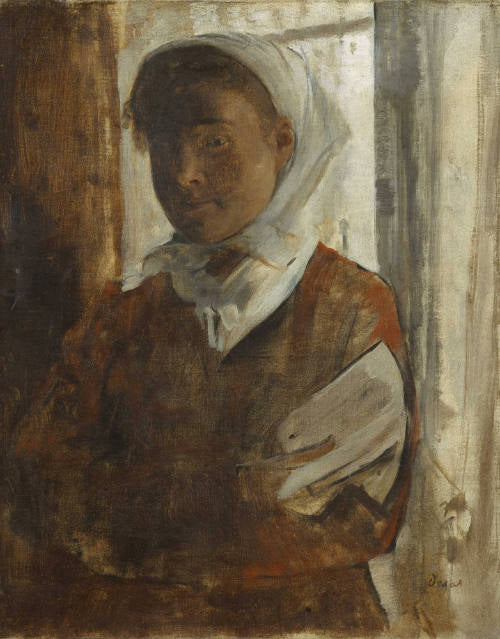 Una contadina - Edgar Degas