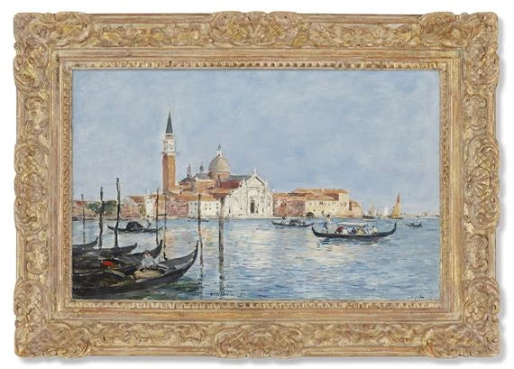 Venezia, chiesa di San Giorgio - Eugène Boudin