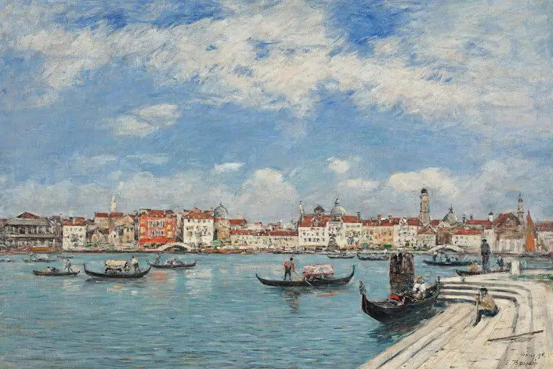 Venezia, vista presa da San Giorgio - Eugène Boudin