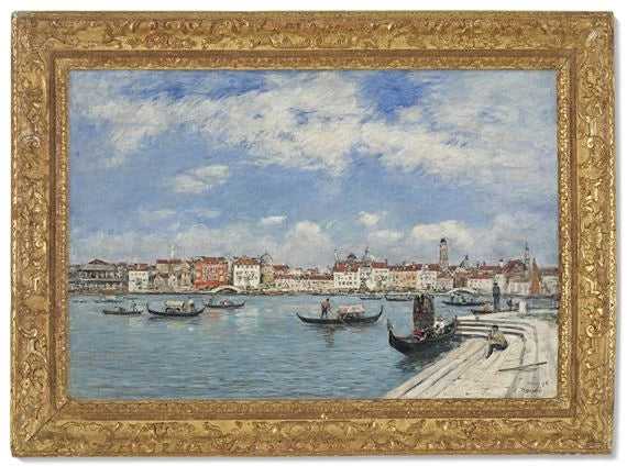 Venezia, vista presa da San Giorgio - Eugène Boudin
