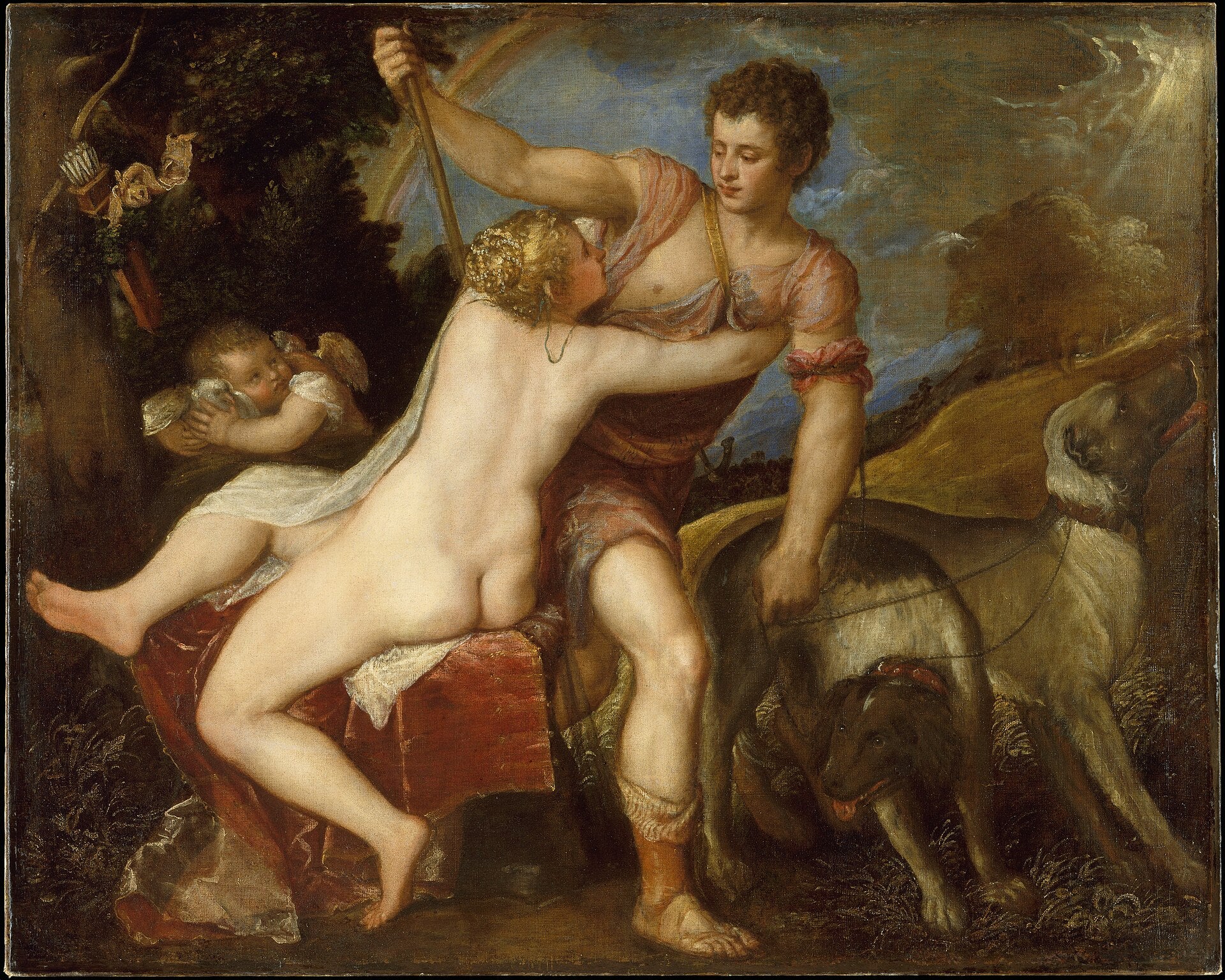 Vénus et Adonis - Titian