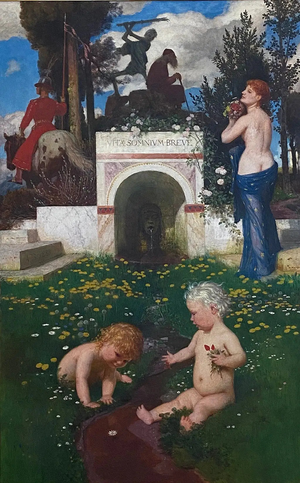 Vita somnium breve (La vie un rêve court) - Arnold Böcklin - Alpha Reproduction