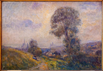 Veduta di Rouen dal Monte Gargan - Albert Lebourg