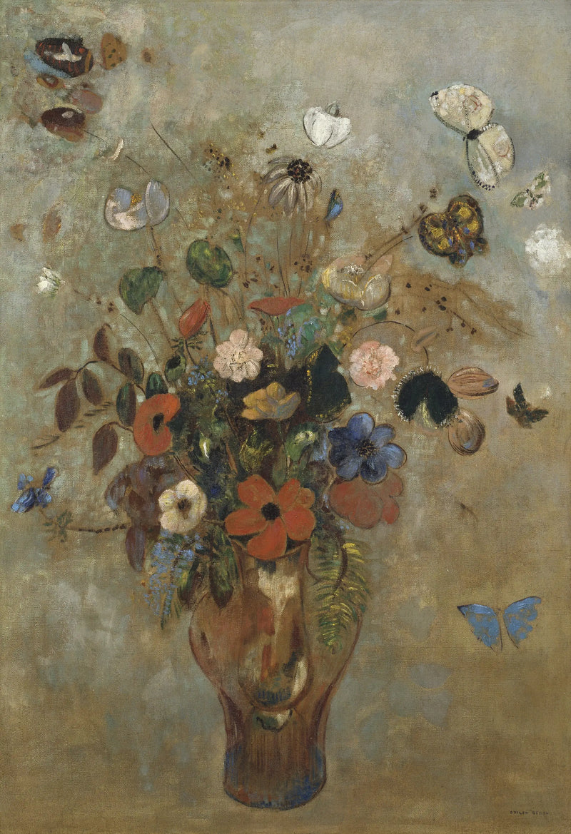 Natura morta con fiori - Odilon Redon