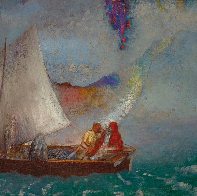 La Voile grigia - Odilon Redon