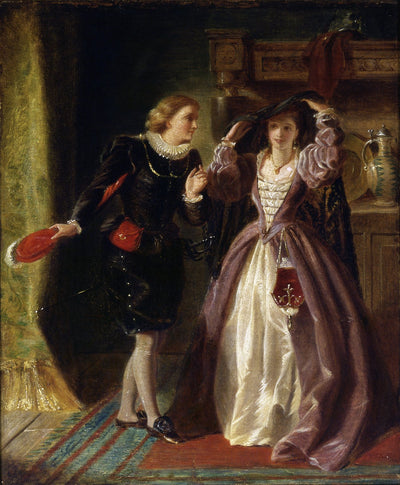 Olivia dévoile - William Powell Frith