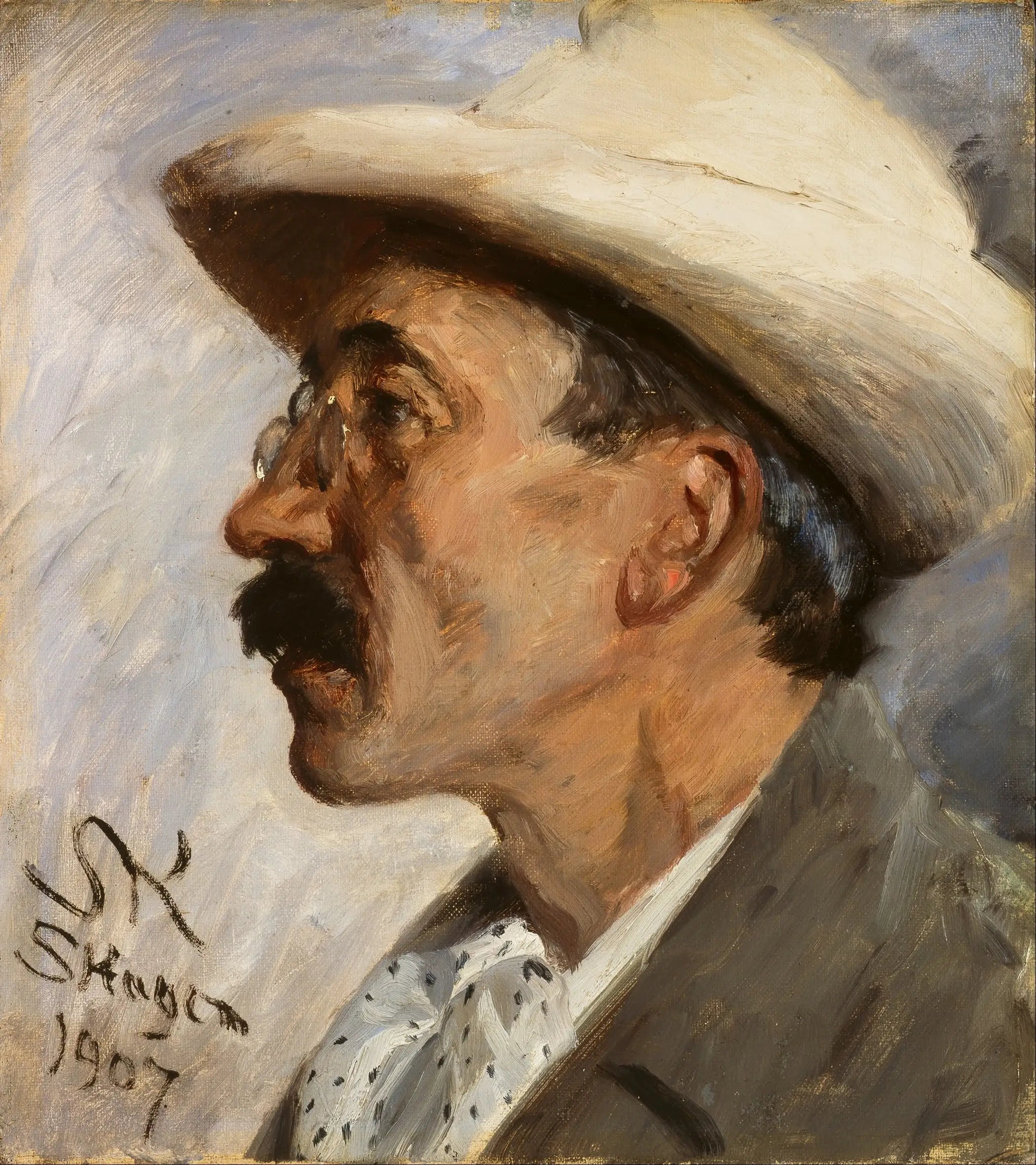 Portrait de Julius Paulsen (1860-1940) - Peder Severin Krøyer - Alpha Reproduction