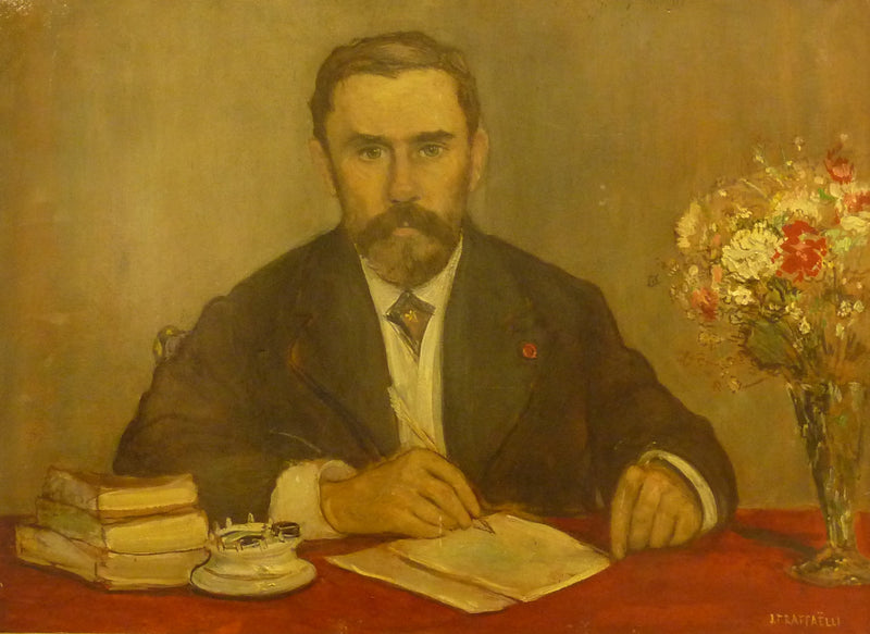 Ritratto di Gustave Geffroy - Jean-François Raffaele
