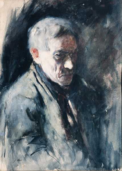 testa di un uomo - Jan Toorop