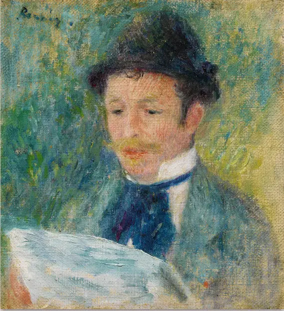 Reproduction du tableau « Portrait du baron Barbier - Pierre-Auguste Renoir » par Alpha Reproduction en peinture à l’huile