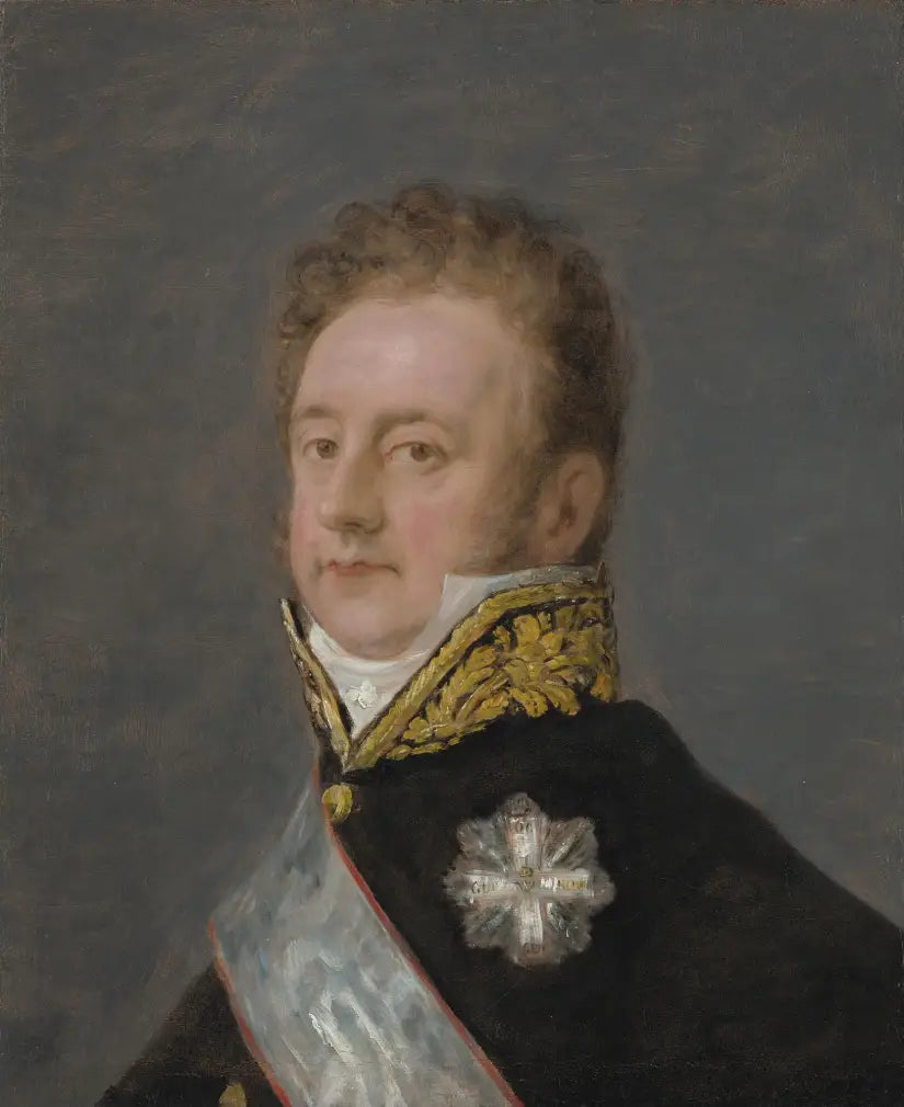 Reproduction du tableau « Portrait du prince Aloys Wenzel von Kaunitz-Rietberg - Francisco de Goya » par Alpha Reproduction en peinture à l’huile