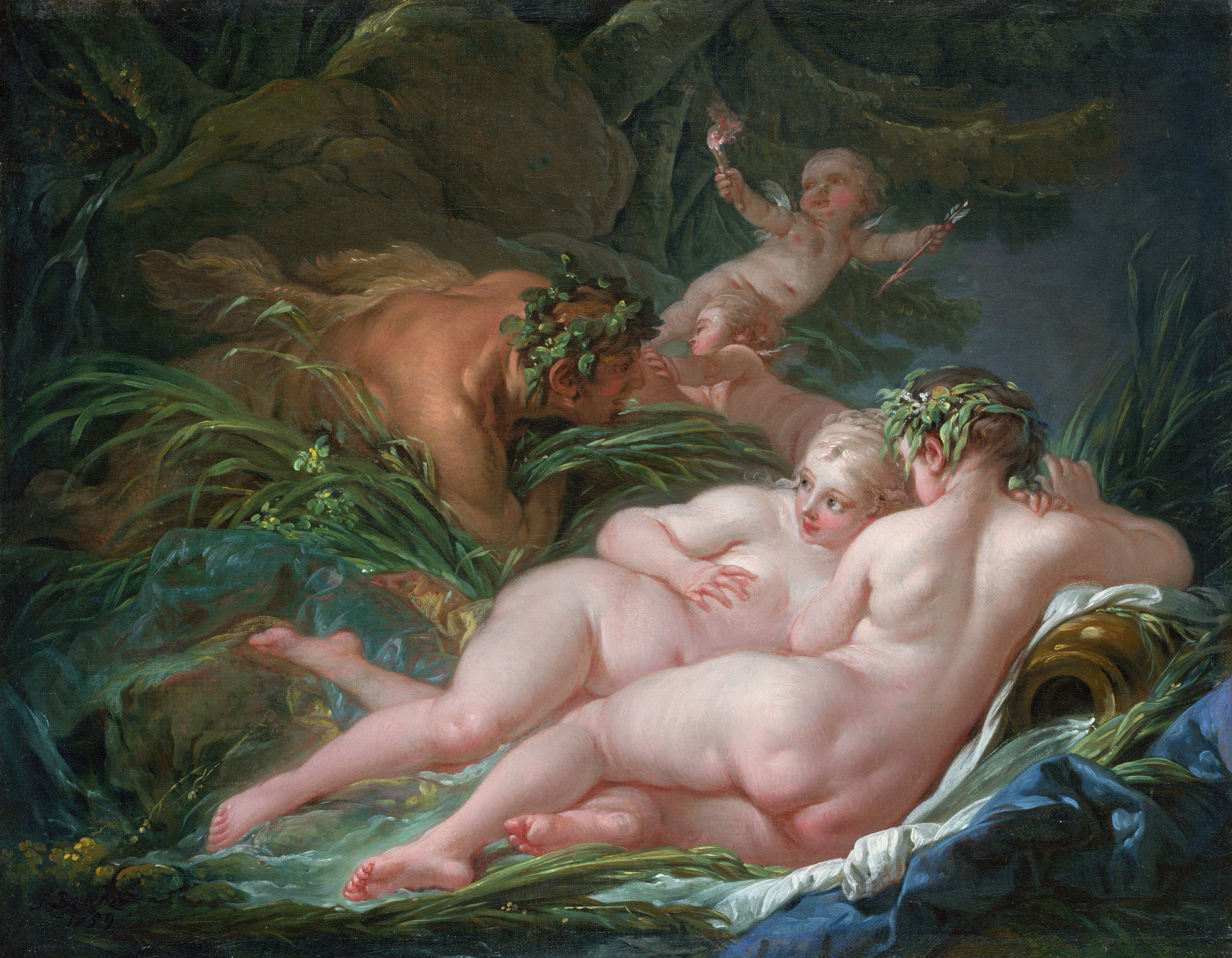 Pan et Syrinx - François Boucher
