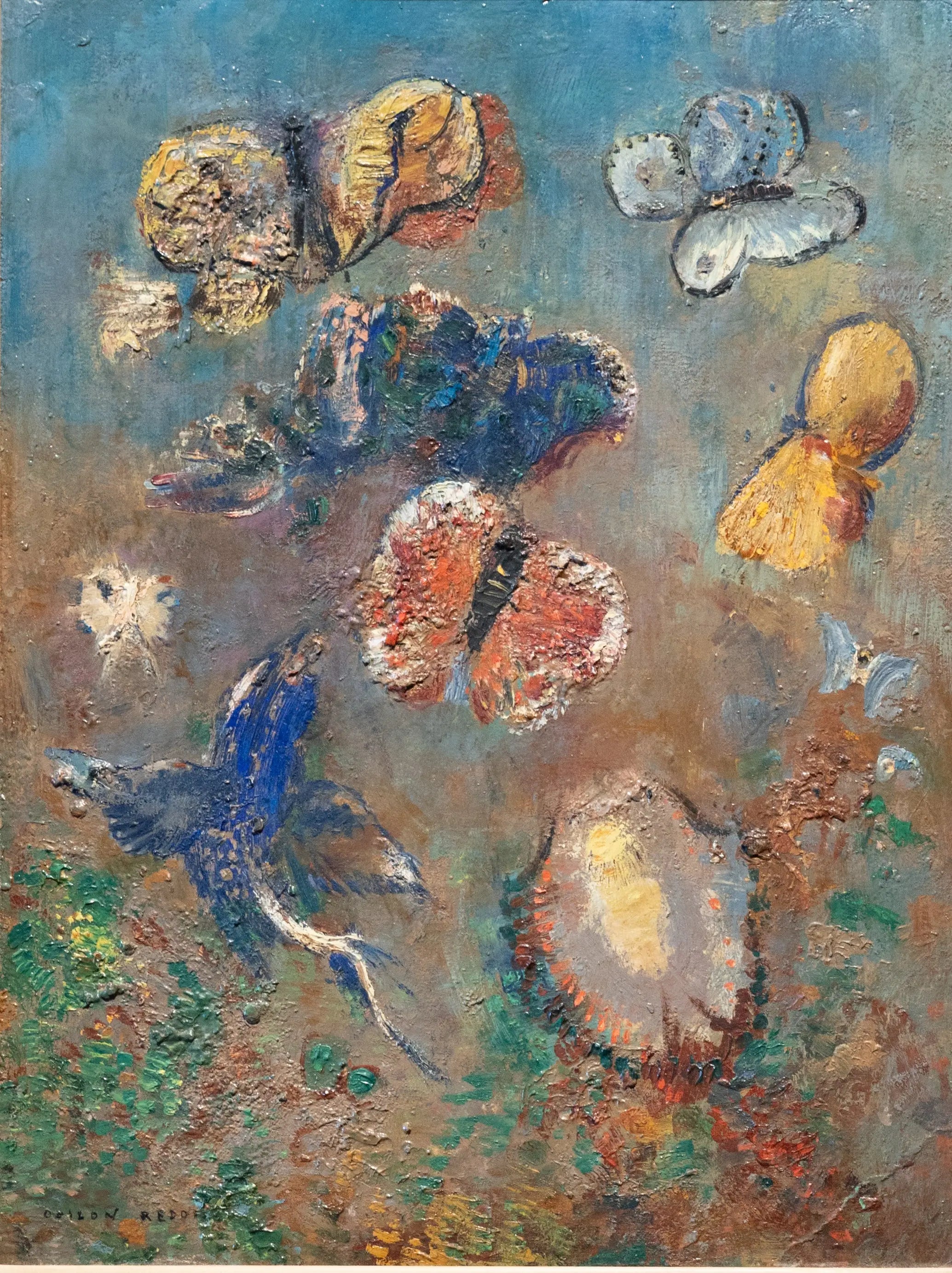 Papillons - Odilon Redon - Alpha Reproduction